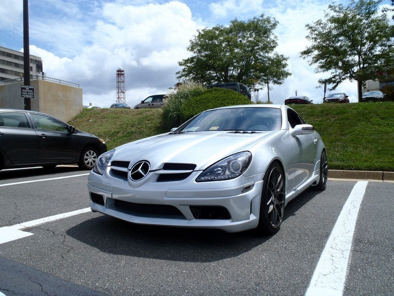 Spyder Mercedes Benz SLK 05-10 Projector Xenon/HID Model- DRL Blk PRO-YD-MBSLK05-HID-DRL-BK 5015006
