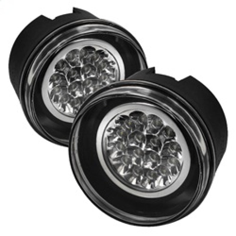 Spyder Jeep Grand Cherokee 05-09/Commander 06-08 LED Fog Lights w/Switch Clear FL-LED-JGC05-C 5015686