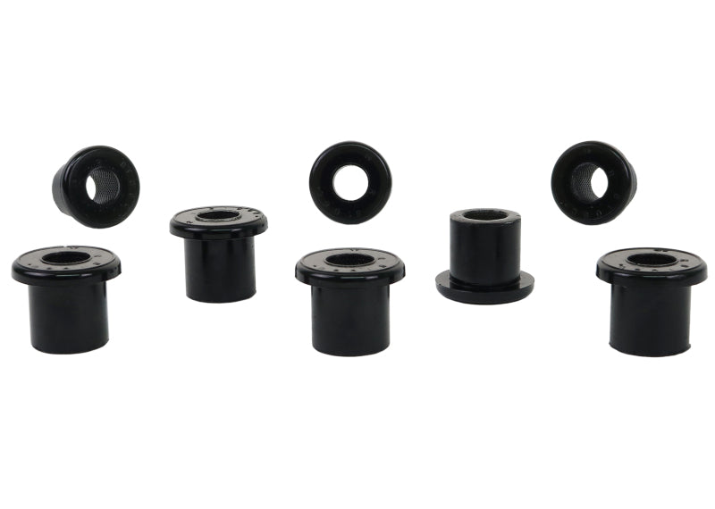 Whiteline Plus 86-11/05 Toyota Frontier / 2/97-11/05 XTerra Rear Spring - Eye Rear & Shackle Bushing W71060