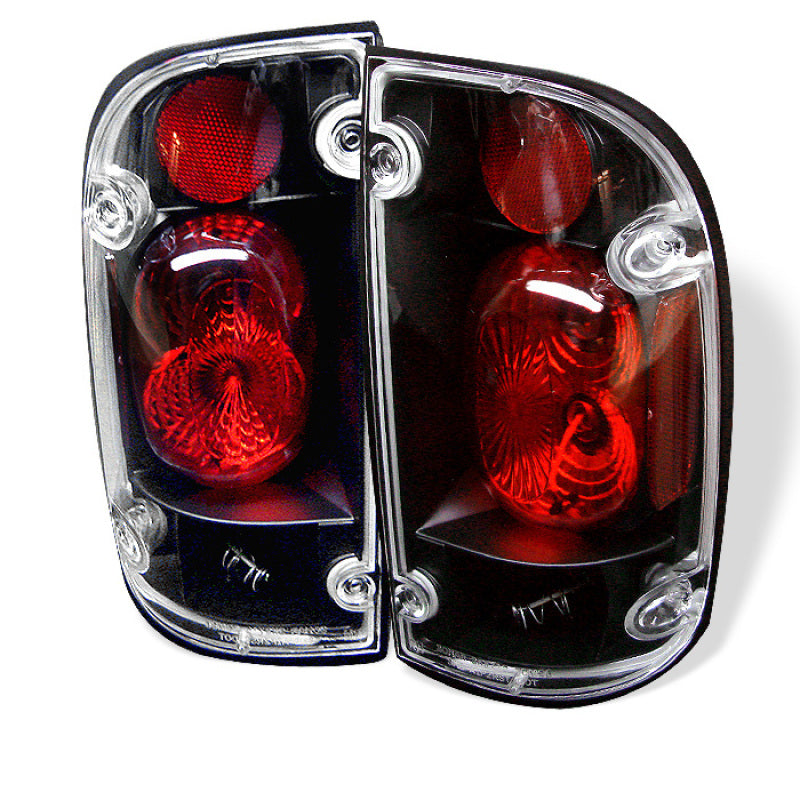 Spyder Toyota Tacoma 95-00 Euro Style Tail Lights Black ALT-YD-TT95-BK 5007988