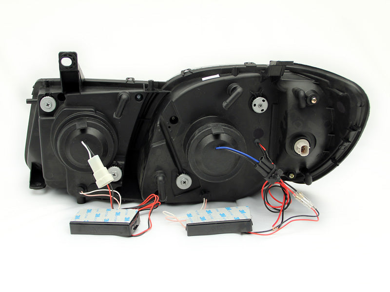 Anzo 1998-2007 Lexus Lx470 Projector Headlights w/ Halo Black (CCFL)