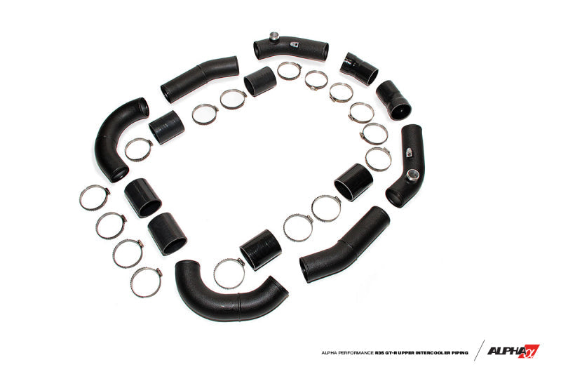 AMS Performance 2009+ GT-R R35 Alpha Upper I/C Pipe (Use w/Alpha I/C/TiAL Flange/Carbon Manifold) ALP.07.09.0006-3