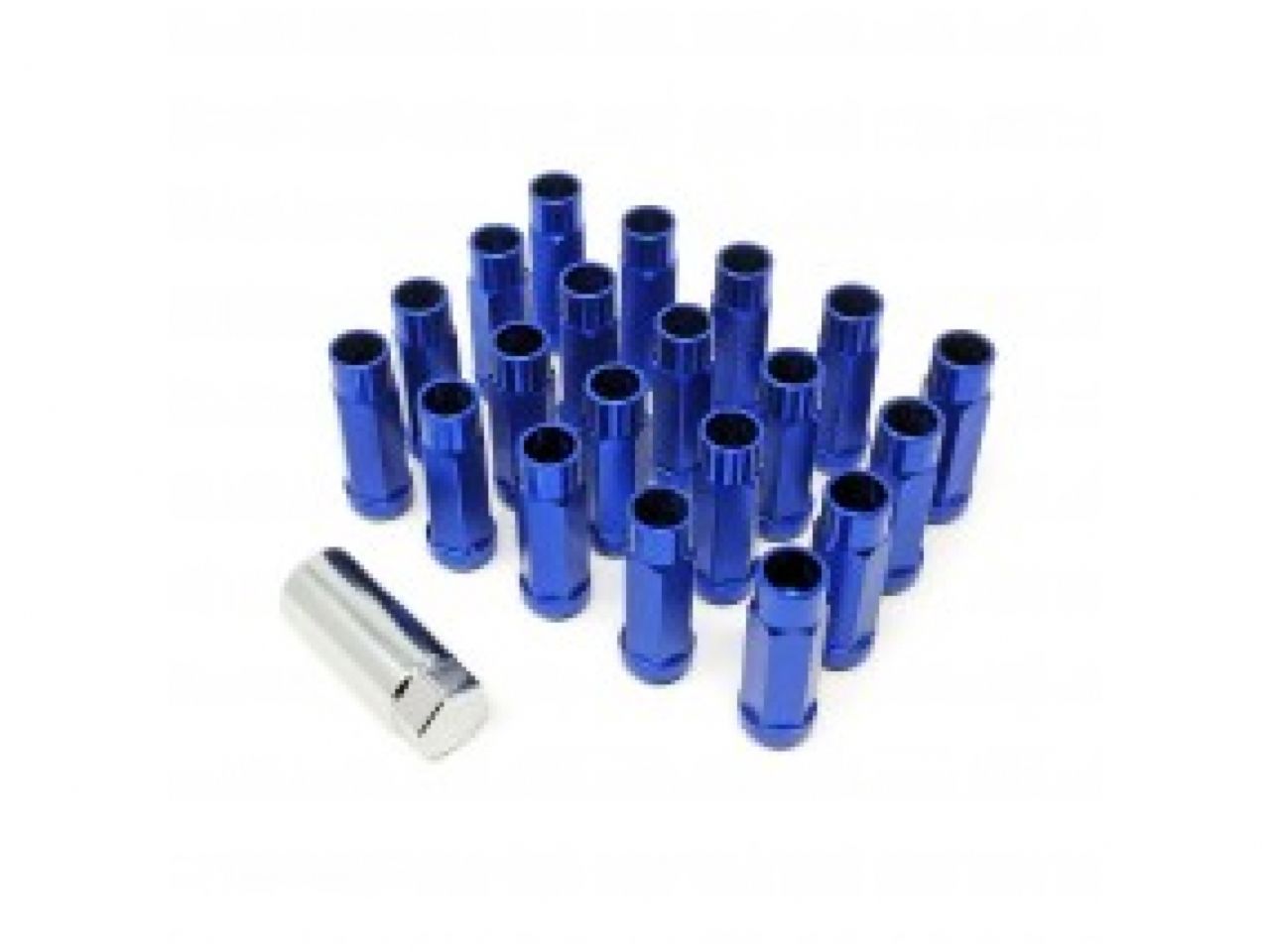 Godspeed New Type-X 60mm Open End Aluminum Lug Nuts 20 pcs. Set M12 X 1.5