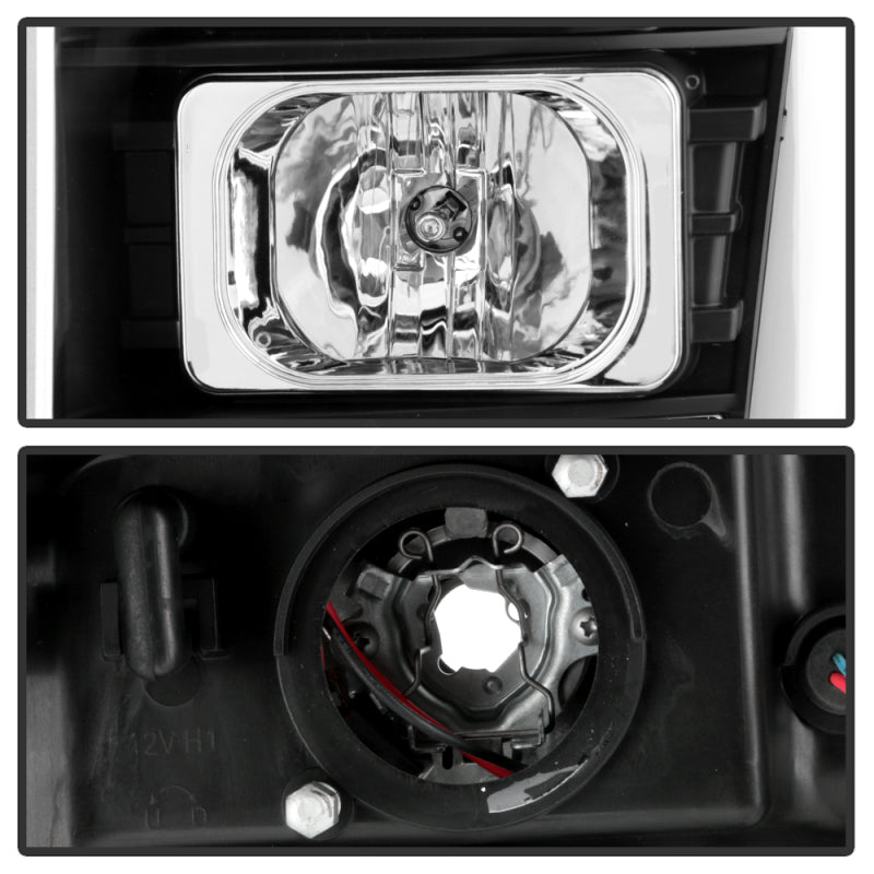 Spyder Ford F250/350/450 11-16 V2 High-Power LED Headlights-White Light Bar-Black PRO-YD-FS11V2PL-BK 5087898