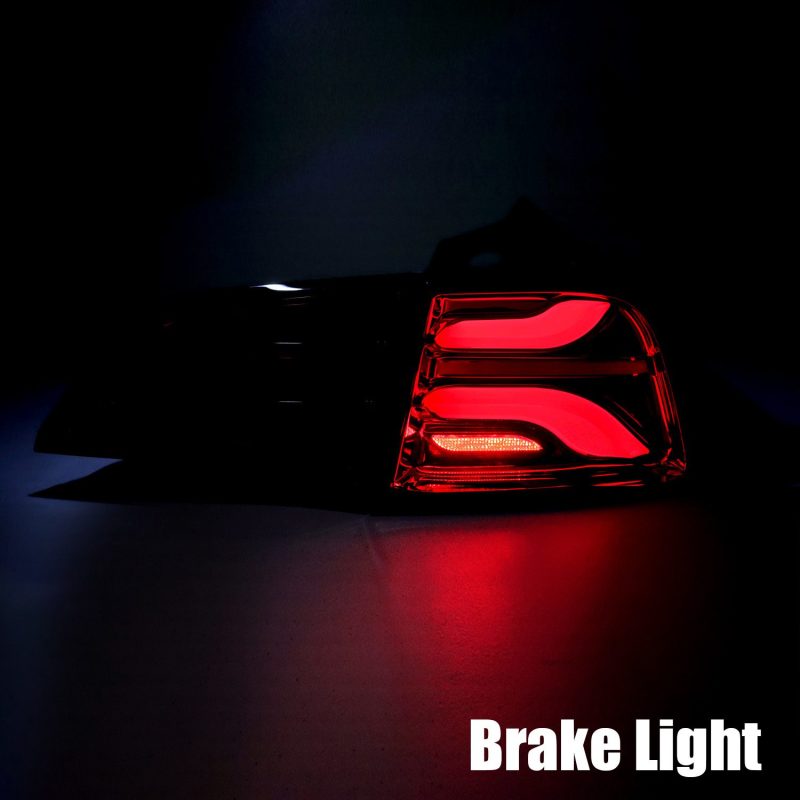 AlphaRex 20-22 Tesla Model Y PRO-Series LED Tail Lights Jet Black w/Seq Sig 601030 *Discontinued