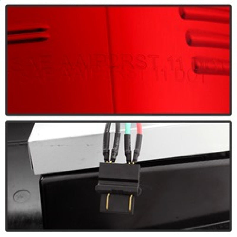 Spyder Ford F150 Styleside 97-03/F250 Version 2 LED Tail Lights Red Clear ALT-YD-FF15097-LED-G2-RC 5029140