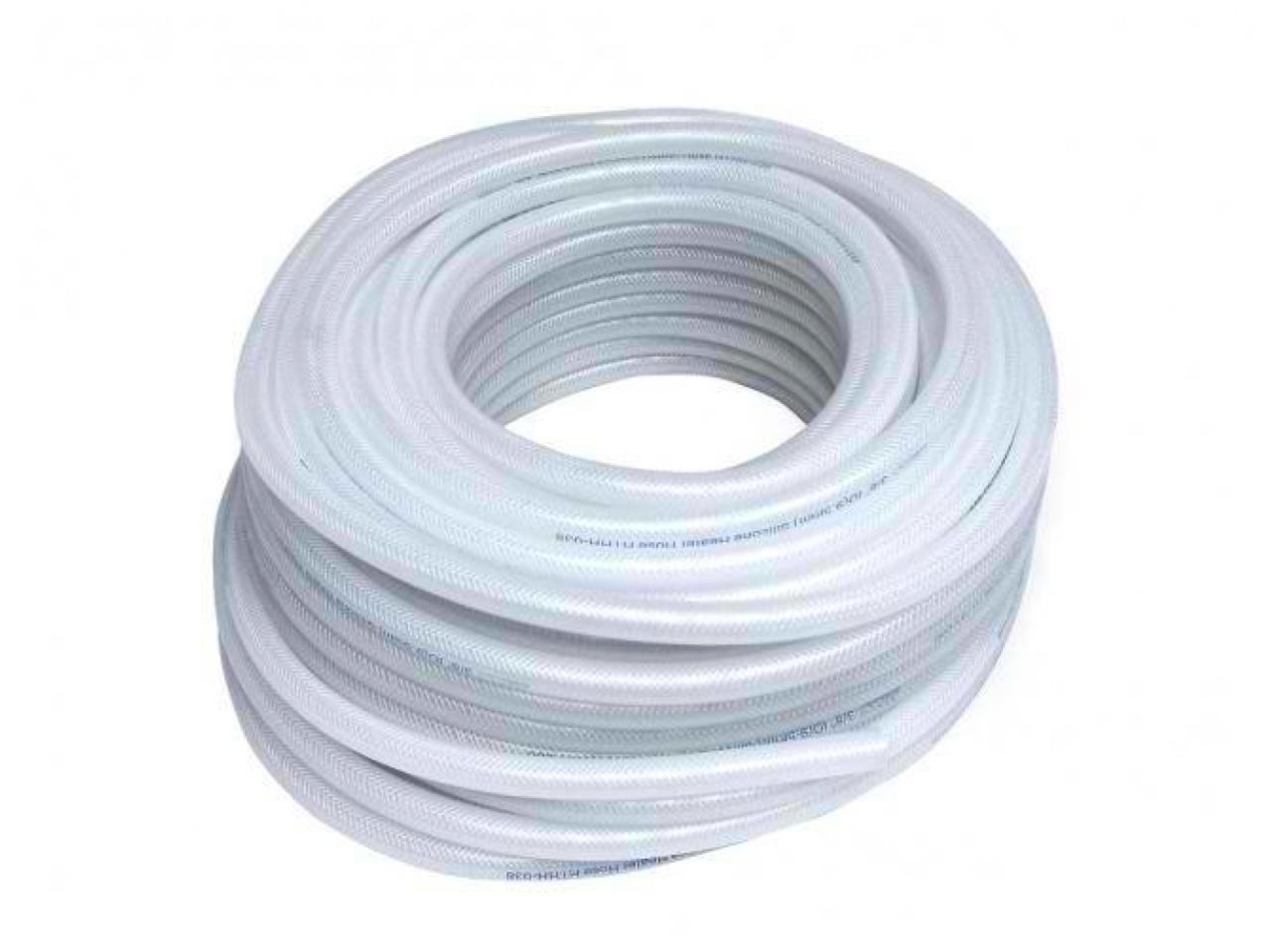 HPS High Temp 5/32" ID (4mm) Reinforced Silicone Braid Clear Hose Tubing