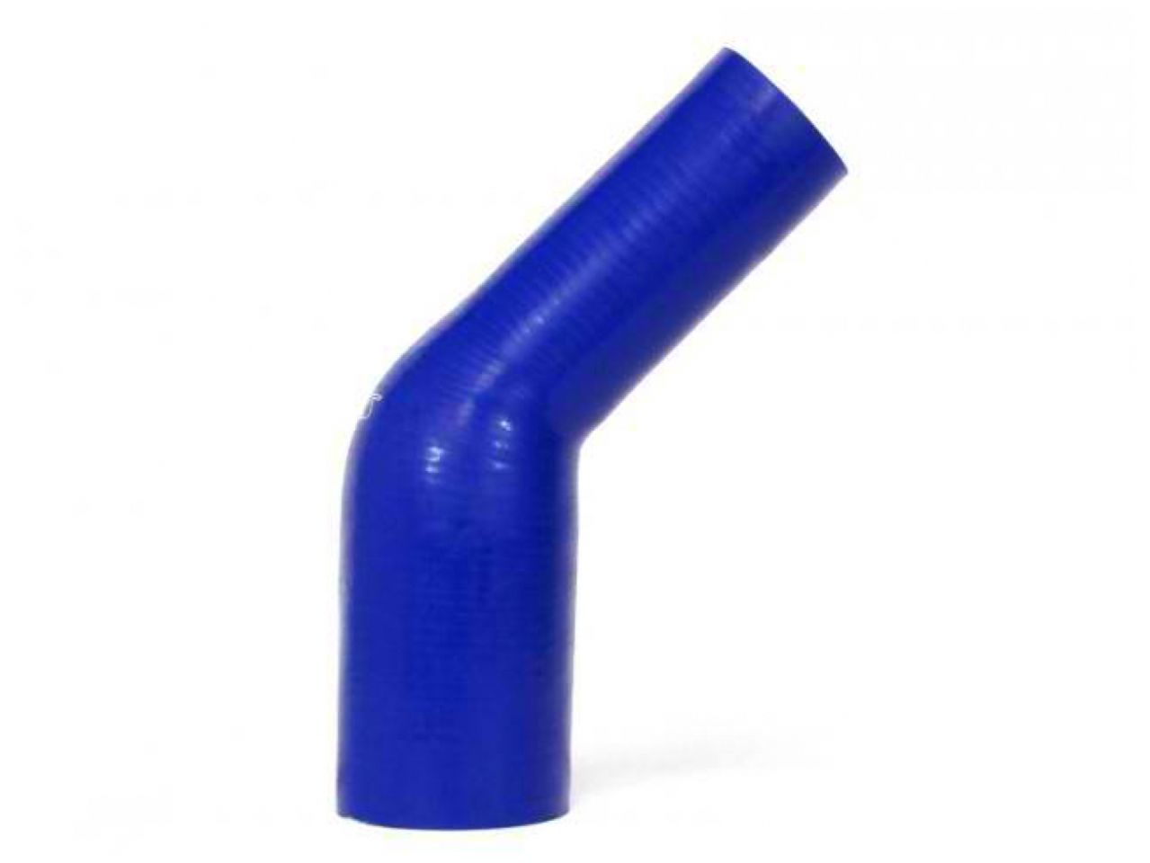 HPS 1-3/4" - 2-1/2" ID, Silicone 45 Degree Elbow Reducer Coupler Hose, High Temp 4-ply Reinforced, Blue, 45mm - 63mm ID