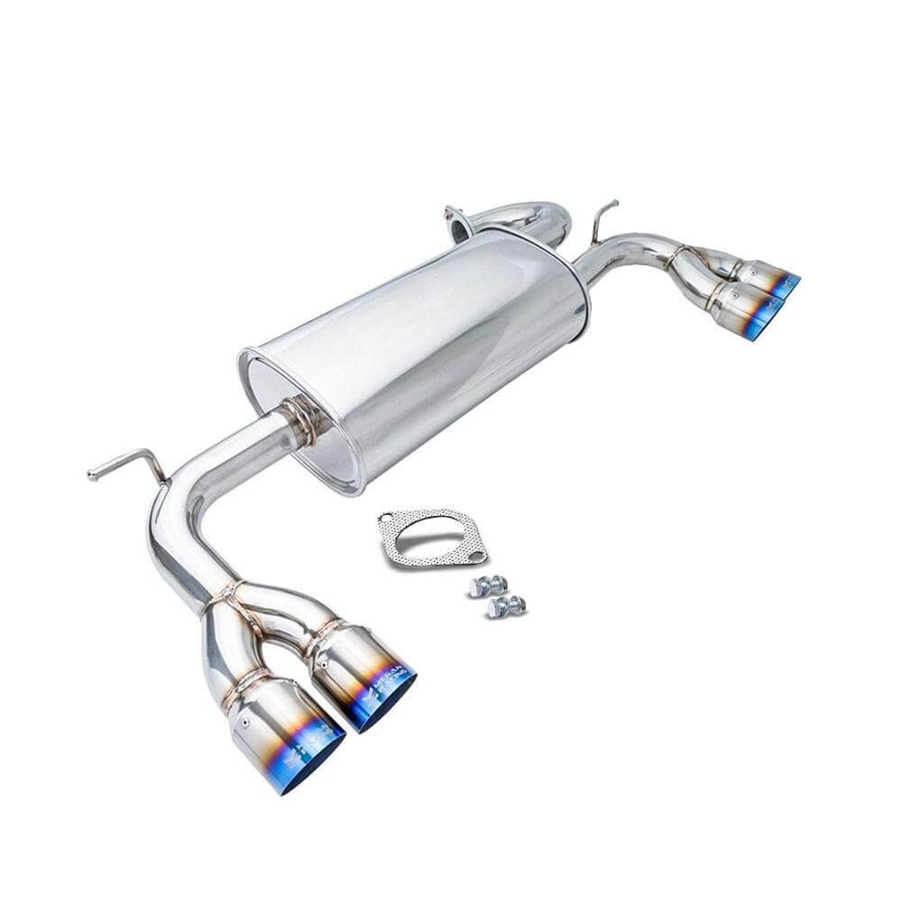 Megan Racing Axle-Back Exhaust for 2010-2012 Genesis Coupe 4/6 Cyl 2.5" Inlet Quad 3"