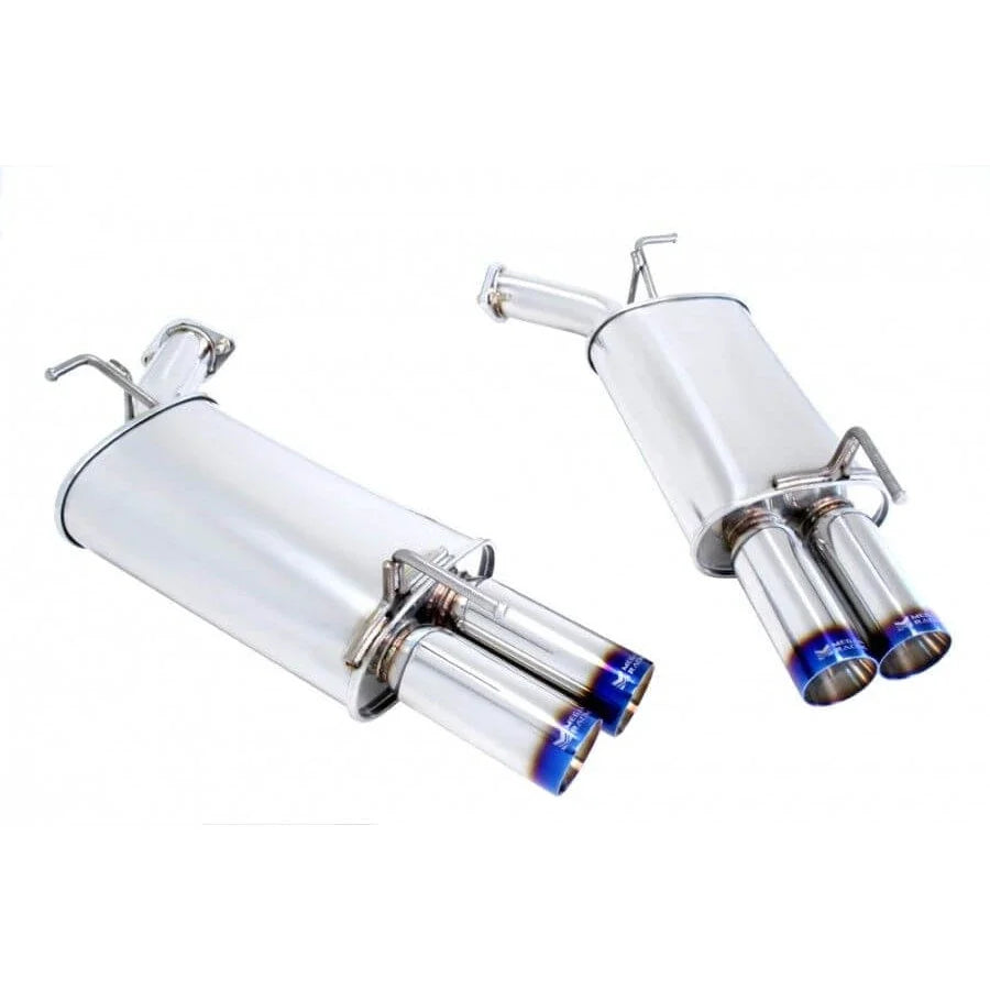 Megan Racing Axle-Back Exhaust for 2006-2010 Infiniti M35/M45 Dual 2.5" Tips Stainless Steel MR-ABE-IM05