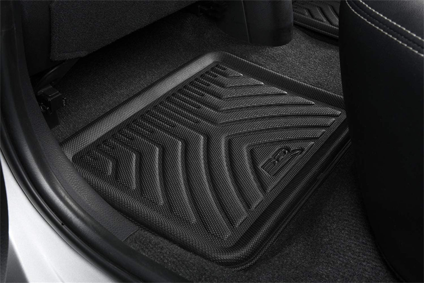 3D MAXpider 3D Universal Floor Mat 663 4 Pcs/Set Kagu Black B07N1K8SPJ