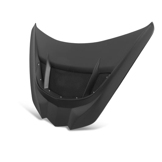 AAUSA 2020-2026 Corvette C8 Type-ZR1 Fiberglass Black Coated 2pc Hood For Stingray/Z06/E-Ray
