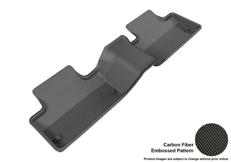 3D MAXpider 2014-2019 Land Rover Range Rover Evoque Kagu 2nd Row Floormats - Black L1LR01821509