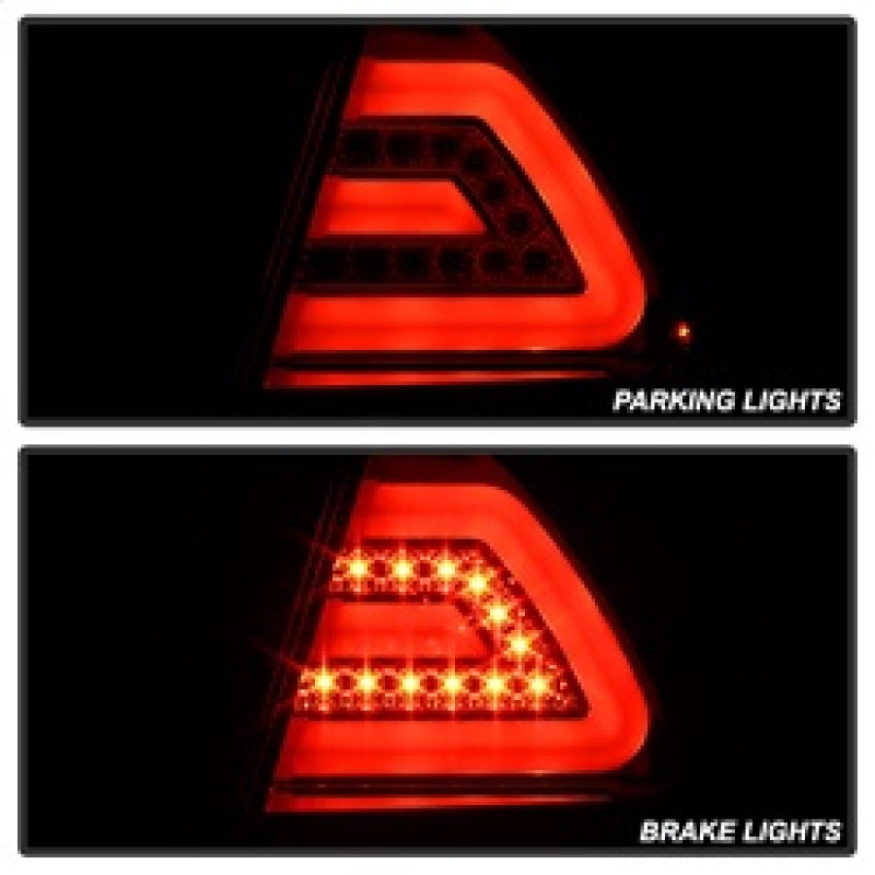 Spyder Chevy Impala 2006-2013 LED Tail Lights Red Clear ALT-YD-CHIP06-LED-RC 5076403