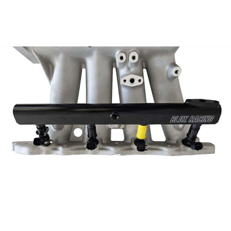 BLOX Racing Honda B-Series Xtreme Aluminum Fuel Rail - Black BXFU-00720-BK