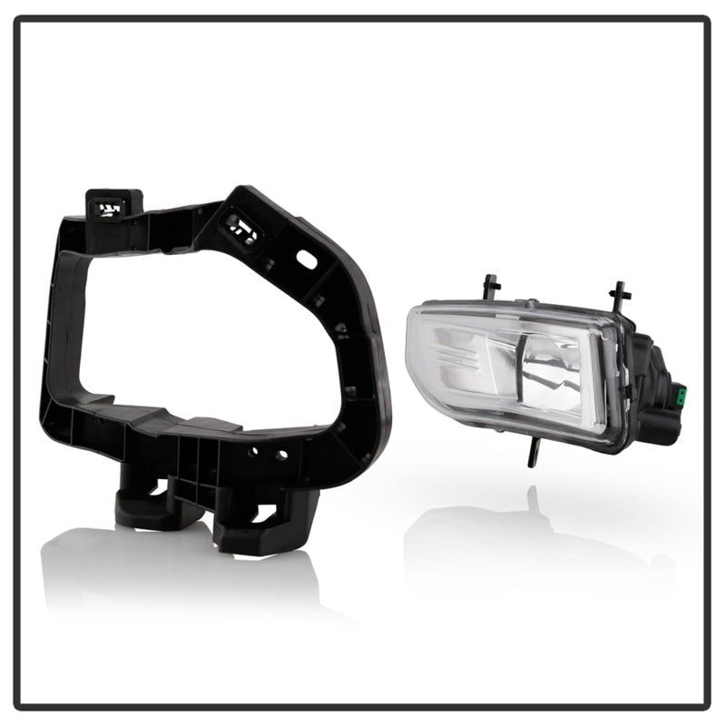 Spyder Nissan Kicks 2018-2020 OEM Style Fog Lights W/OEM Fit Switch - Bulb-H8(Included) - Clear 5087072