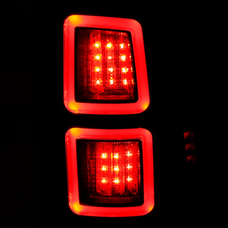 Anzo LED Black 13-17 Dodge Ram 1500/2500/3500 LED Taillights Black