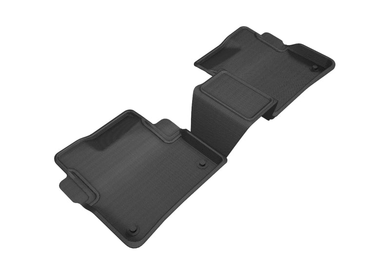 3D MAXpider 2016-2020 Cadillac CT6 Kagu 2nd Row Floormats - Black L1CD01721509