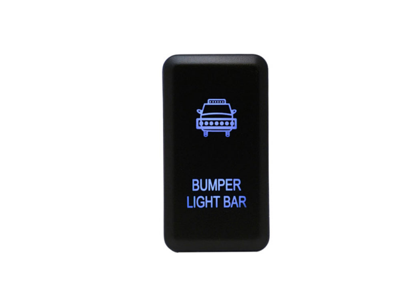 Cali Raised LED Cali Raised Tall Style Toyota Oem Style Bumper Light Bar Switch - Blue CR2389