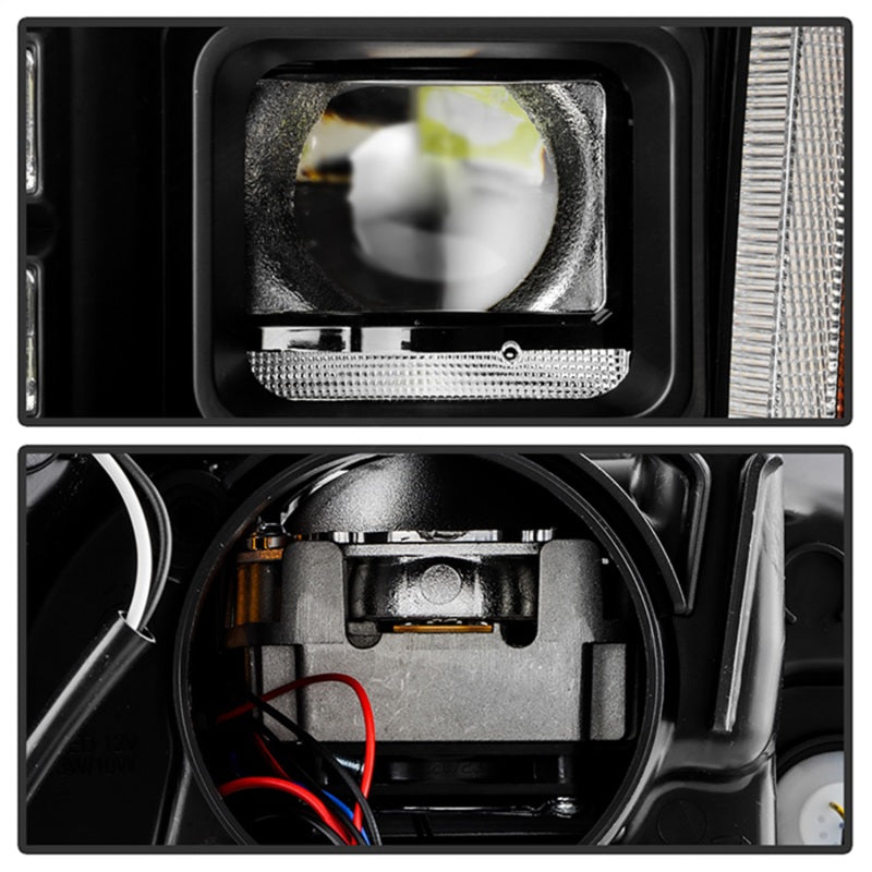 SPYDER Apex 14-21 Toyota Tundra High-Power LED Module Headlights - Black (PRO-YD-TTU14V2AP-SBSEQ-BK) 5088727