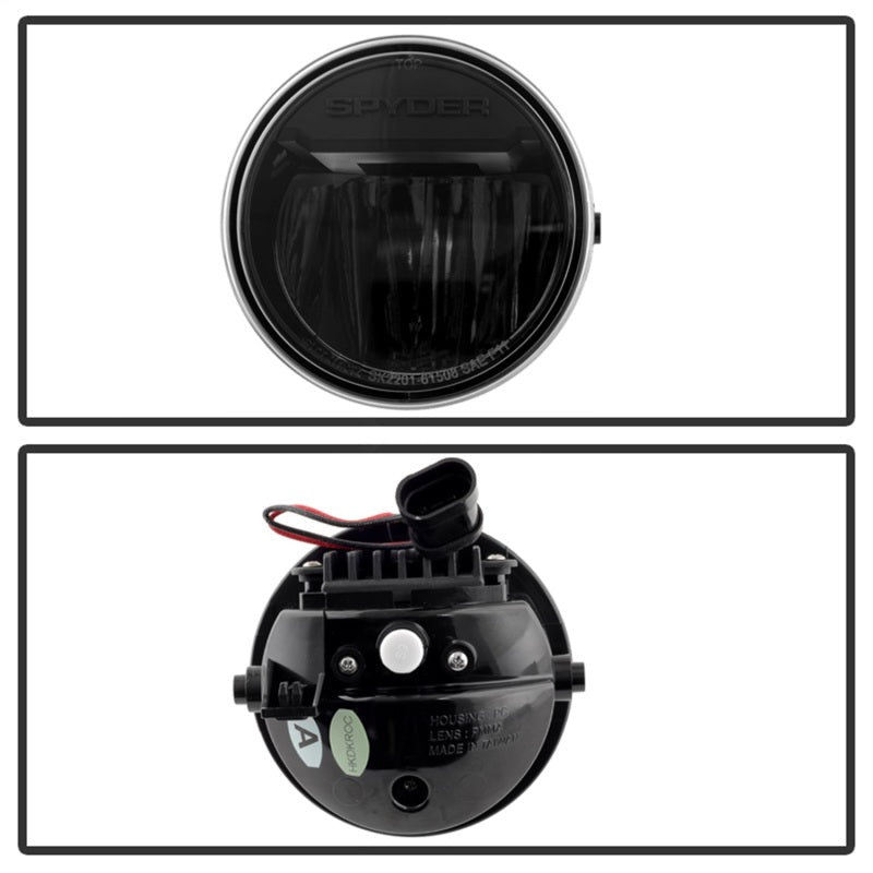 Spyder Ford F150 09-14 LED Fog Lights Black FL-YD-FF15009-LED-BK 5081070