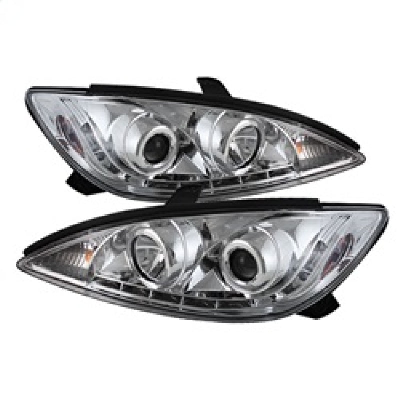 Spyder Toyota Camry 02-06 Projector Headlights DRL Chrome High H1 Low H1 PRO-YD-TCAM02-DRL-C 5042781