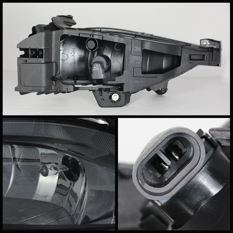 Spyder Hyundai Sonata 2011-2012 OE Style Fog Lights W/Switch Smoke FL-HYS2011-SM 5071675