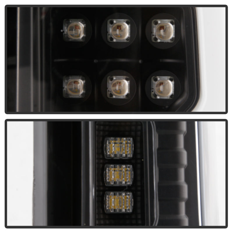 Spyder Chevy Silverado 19-20 LED Tail Light Black ALT-YD-CS19HAL-BK 5087256