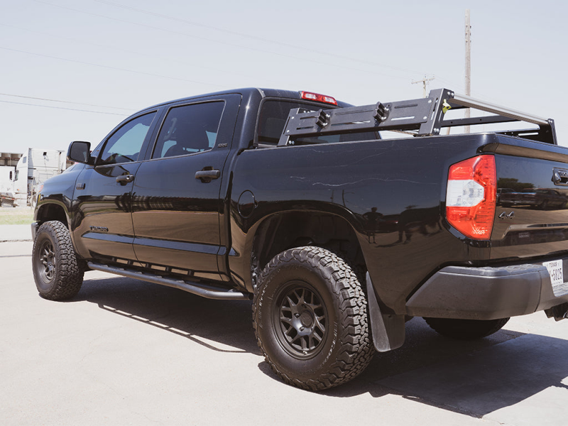 Cali Raised LED Cali Raised 14-24 Toyota Tundra Overland Bed Rack - Long Bed Mid Height Rack CR3713