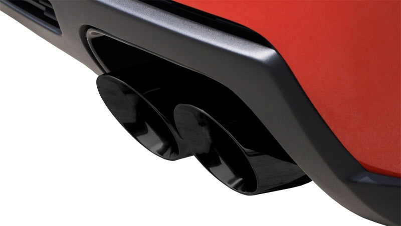 Corsa Performance 12-13 Chevrolet Camaro Coupe ZL1 6.2L V8 Black Sport Cat-Back + XO