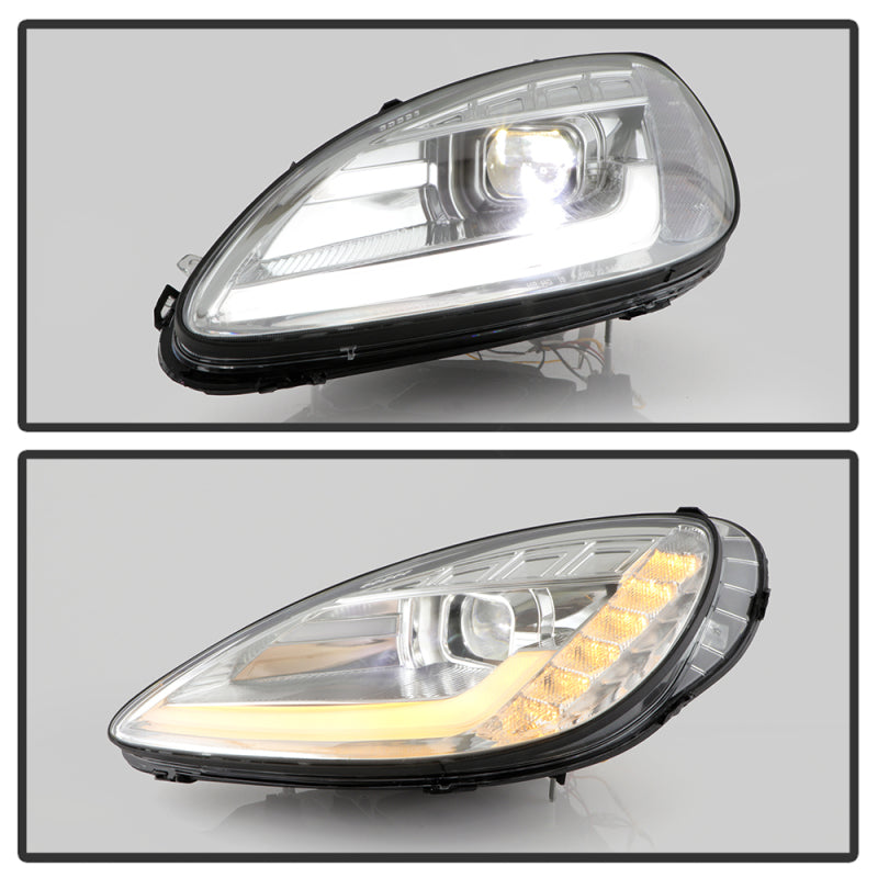 SPYDER Apex Series 05-13 Chevrolet C6 Corvette Hi Powered LED Module Headlights 5087942