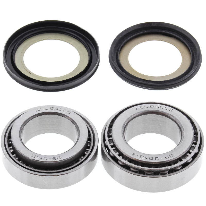 All Balls Racing 02-10 Yamaha XV1700 Road Star Warrior Steering Bearing Kit 22-1050