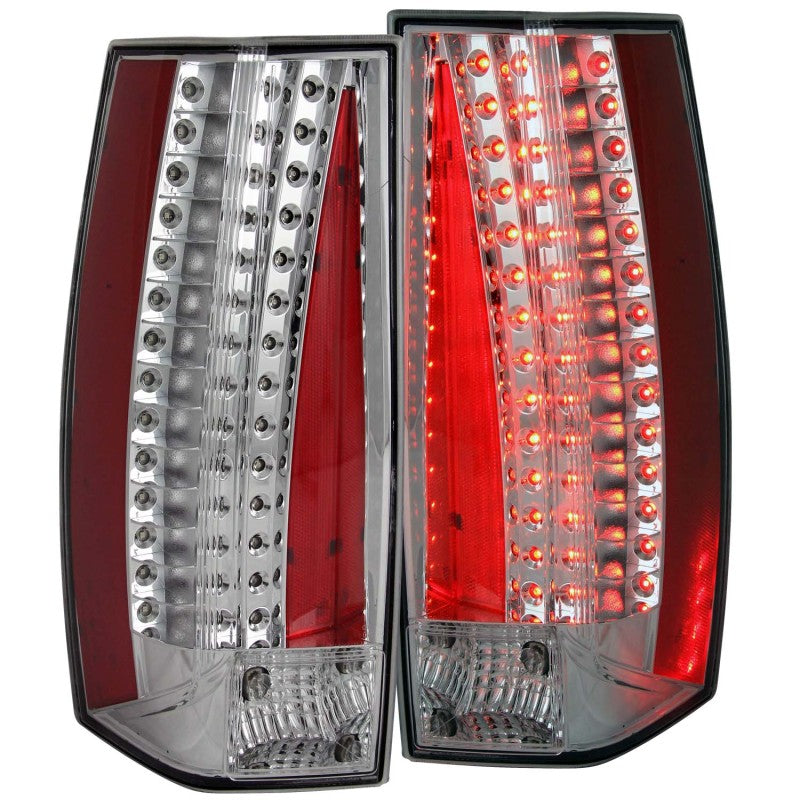 Anzo 2007-2011 Cadillac Escalade LED Taillights Chrome