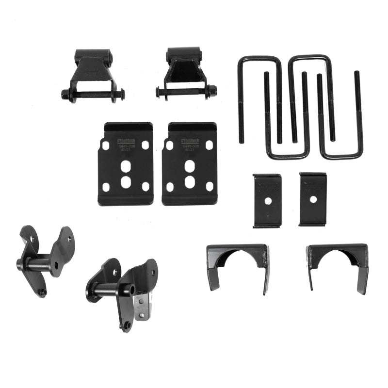 Belltech 2021+ Ford F-150 2WD 2-5.5in Front 6.5in Rear Complete Lower Kit with SP Shocks 1051SP