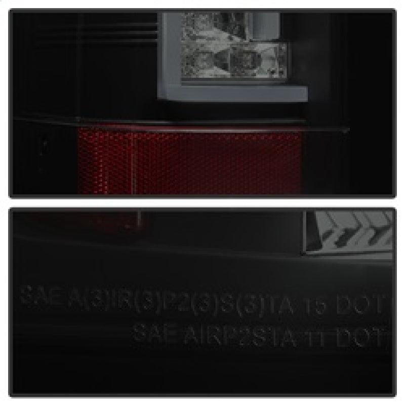 Spyder 07-13 Chevy Silverado (Exc 2010 Model) Verison 2 LED Tail Lights ALT-YD-CS07V2-LED-BSM 5082626