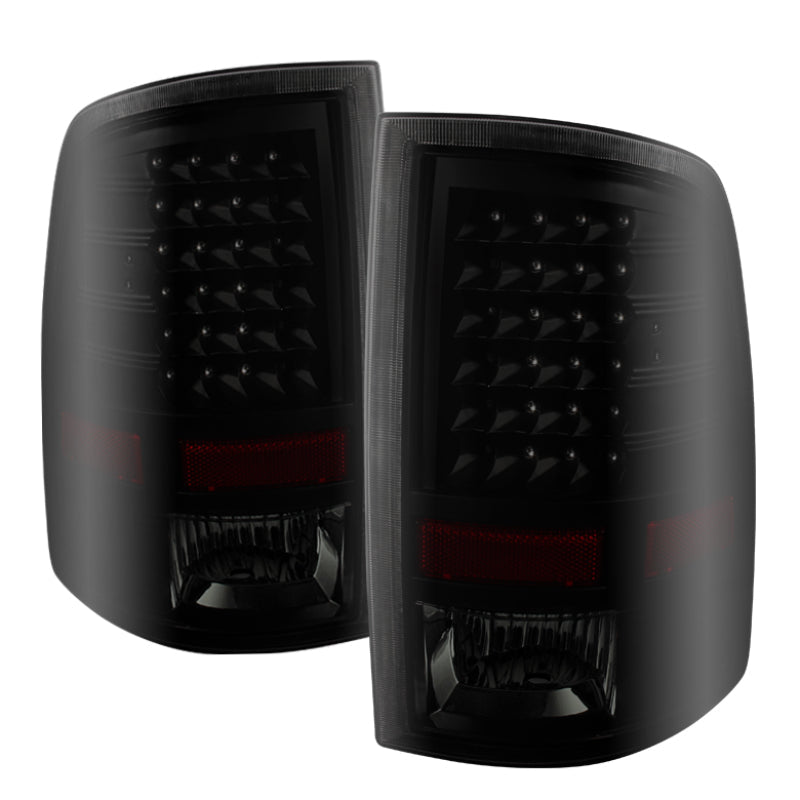 SPYDER Xtune Dodge Ram 1500 09-14 LED Tail Lights Incandescent Model Only Black Smoke ALT-JH-DR09-LED-BKSM 9025617