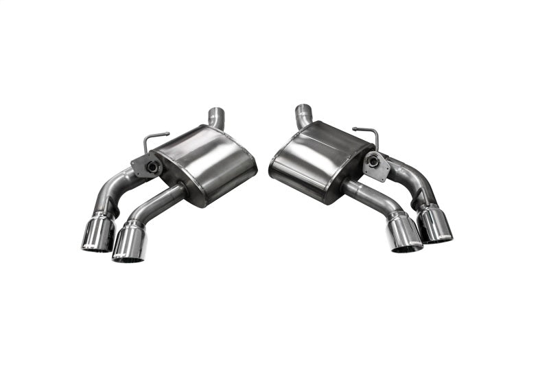 Corsa 16-20 Chevrolet Camaro SS/ZL1 6.2L V8 Polished Xtreme Axle-Back Exhaust (w/ Factory NPP Valve) 14789