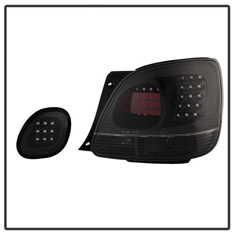 Spyder 98-05 Lexus GS300 /GS400 4pc LED Tail Lights - Black (ALT-YD-LGS98-LED-BK) 5084415