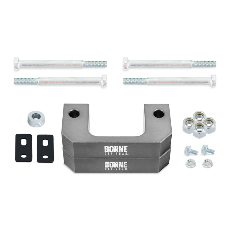Borne Off-Road 2007+ Chevy/GMC Truck 1500 Leveling Kit Front 2 Inch BNLK-SIL-07-F2