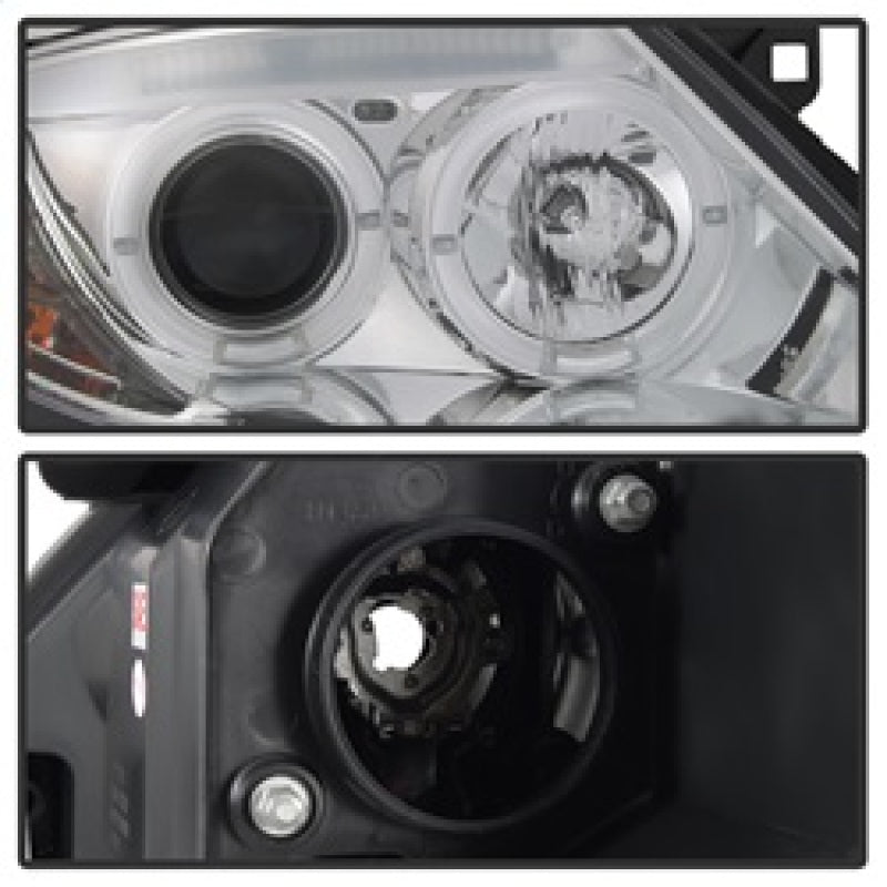 Spyder BMW Z4 03-08 Projector Headlights Xenon/HID Model Only - LED Halo Chrome PRO-YD-BMWZ403-HID-C 5029683