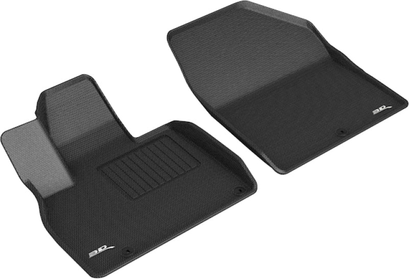 3D MAXpider 2020 Kia Telluride Kagu 1st Row Floormat - Black L1KA05111509