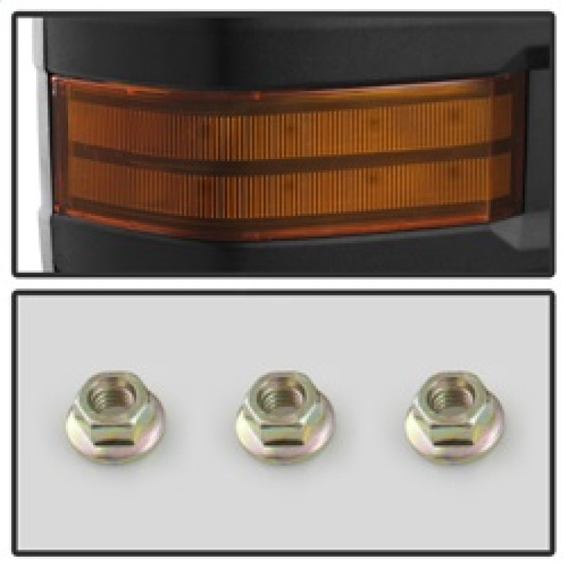 SPYDER xTune Chevy Silverado 99-06 G3 LED Signal Telescoping Mirror Chrome - SET MIR-CS03S-G3C-MA-AM-SET 9936746
