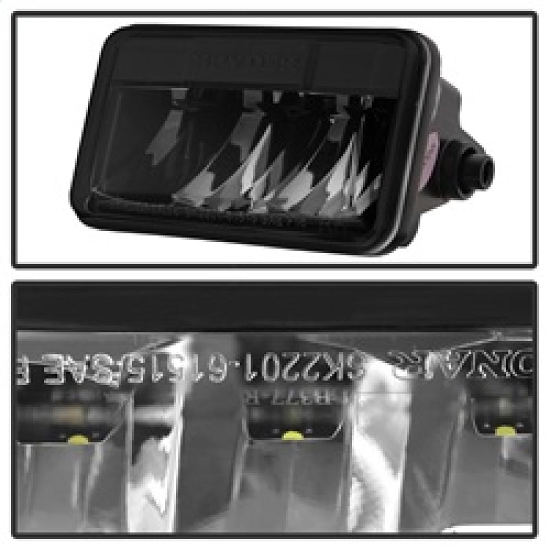Spyder 15-16 Ford F-150 Fog Light - Black FL-YD-FF15015-LED-BK 5083975