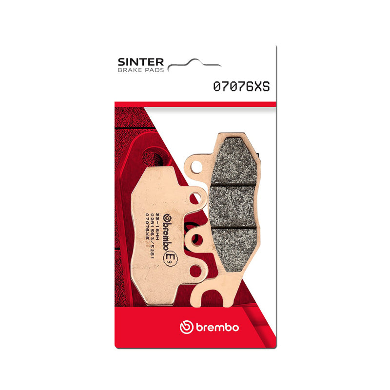 Brembo OE 08-14 Benelli Caffenero Left 250cc Sinter Brake Pad - Front 07076XS