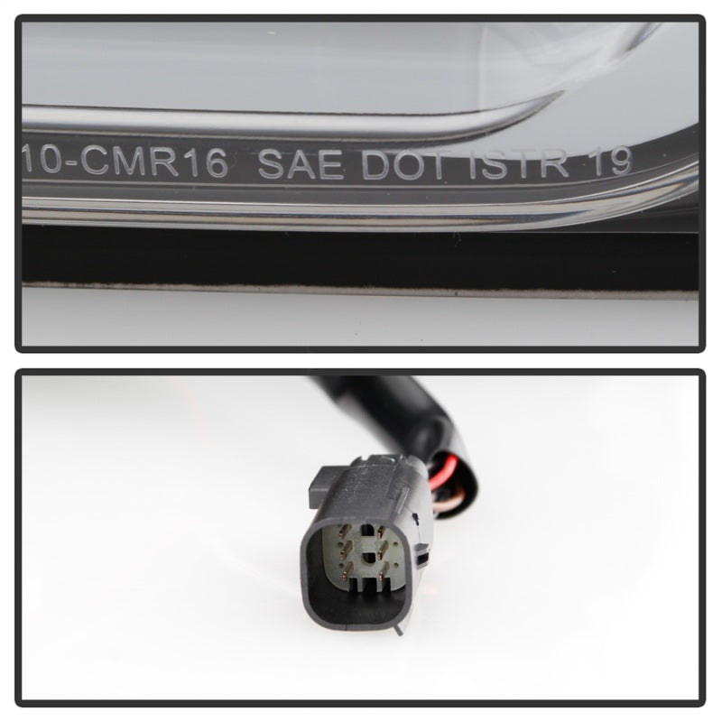 Spyder Chevy Camaro 16-18 (Do Not Fit Halogen Model) LED Tail Lights Chrome ALT-YD-CCAM16LED-SEQ-C 5087249