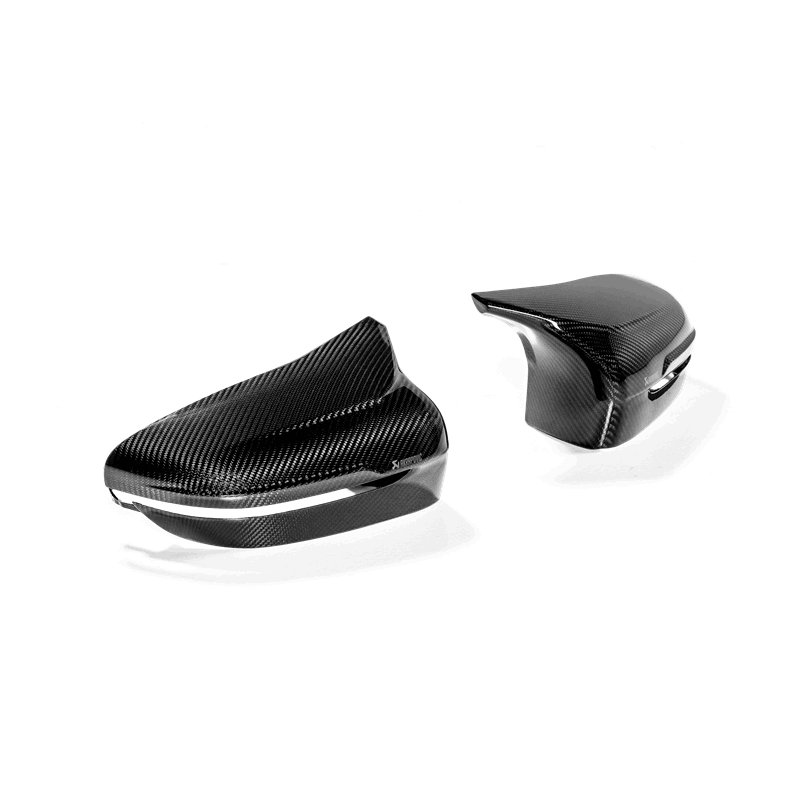 Akrapovic 2018+ BMW M5 (F90) / 2020 BMW M8 (F91/F92) Carbon Fiber Mirror Cap Set - High Gloss WM-BM/CA/3/G
