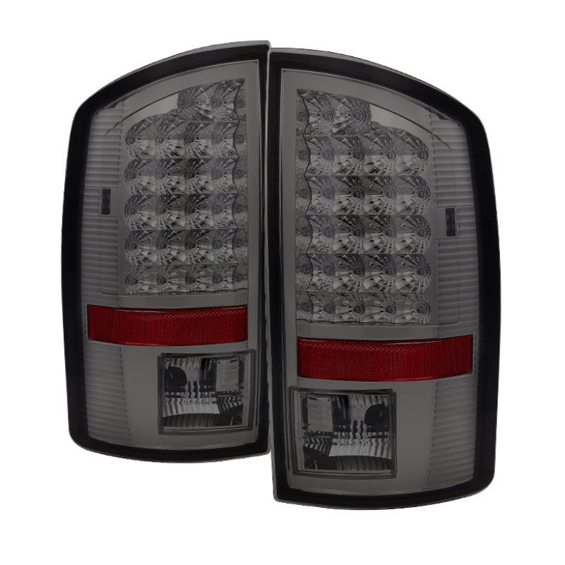 SPYDER Xtune Dodge Ram 07-08 1500 / Ram 07-09 2500/3500 LED Tail Lights Smoke ALT-JH-DR07-LED-SM 5073044