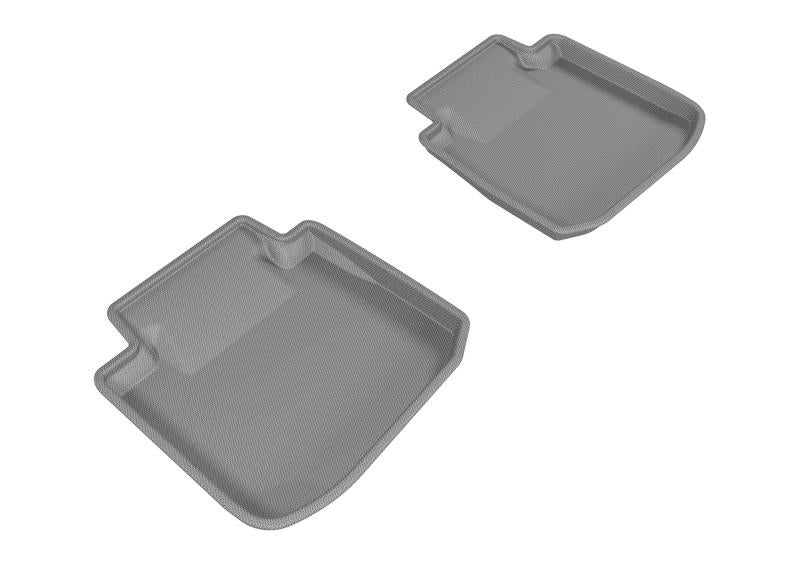 3D MAXpider 2015-2019 Subaru Legacy/Outback Kagu 2nd Row Floormats - Gray L1SB01321501