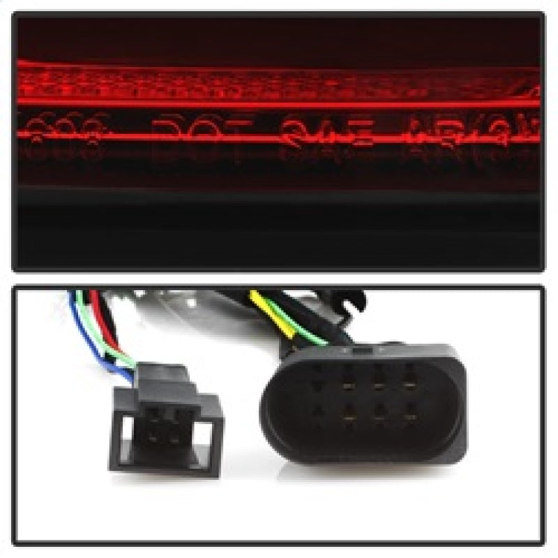 Spyder 09-12 Audi A6 LED Tail Lights - Red Clear (ALT-YD-AA609-LED-RC) 5085191