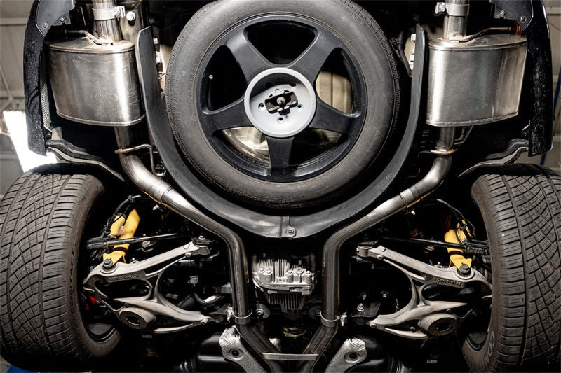 CORSA Performance Corsa 18-22 Dodge Durango SRT 392 Cat-Back 2.75in Dual Rear Exit Sport 4.5in Black PVD Tips 21197BLK